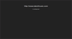 Desktop Screenshot of labofmusic.com
