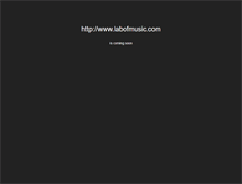 Tablet Screenshot of labofmusic.com